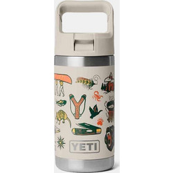 YETI Rambler Summer Camp Παιδικό Παγούρι Θερμός Ανοξείδωτο BPA Free Μπεζ 355ml