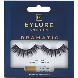 Eylure Dramatic 126 Βλεφαρίδες Ενιαίες Σετ με Κόλλα 2τμχ