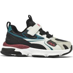 Fila Space 5 Παιδικά Sneakers Μπεζ Μωβ Πετρόλ 3YF63013-040