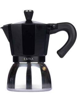 Estia 01-51556 Ηλεκτρικό Μπρίκι Espresso 6Cups Μαύρο