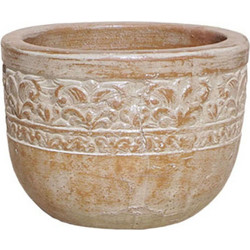 MarHome Κασπώ Δαπέδου Πήλινο Εκρού 35x25cm 06-21275-S