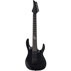 Solar Guitars A2.7C Ηλεκτρική Κιθάρα ST Style με Μαγνήτες HH & Ταστιέρα Ebony 7 Χορδών Carbon Black