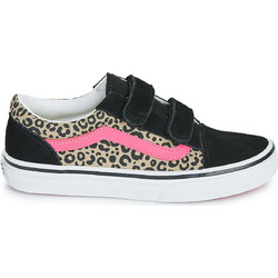 Vans Old Skool Παιδικά Sneakers Μαύρα Φούξια Καφέ VN000CYAH851