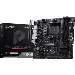 MSI Pro B550M-P WiFi6E Motherboard Micro ATX με AMD AM4 Socket