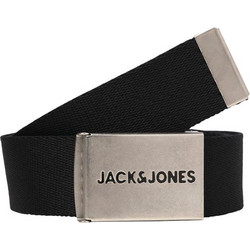 Jack & Jones Ανδρική Ζώνη Υφασμάτινη Μαύρη 12270643