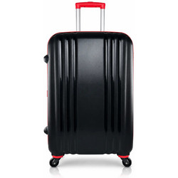 RCM KA26 Βαλίτσα Μεγάλη 70x43x28cm με 4 Ρόδες Μαύρη