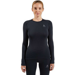 Odlo Fundamentals Active Γυναικείο Αθλητικό T-Shirt Ισοθερμικό Μαύρο 141251-15000