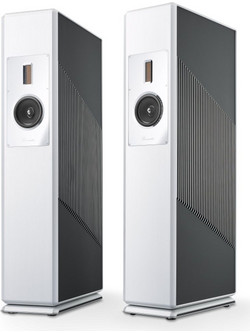 Burmester BC150 Ζεύγος Ηχείων Hi-Fi Δαπέδου 400W 3 Δρόμων Silver