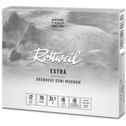 Rottweil Brenneke Semi Magnum Φυσίγγια Μονόβολα 12Cal 70mm 31.5gr 10τμχ