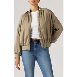 Fashion Γυναικείο Μπουφάν Bomber Μακρύ Μπεζ 007UC-0000