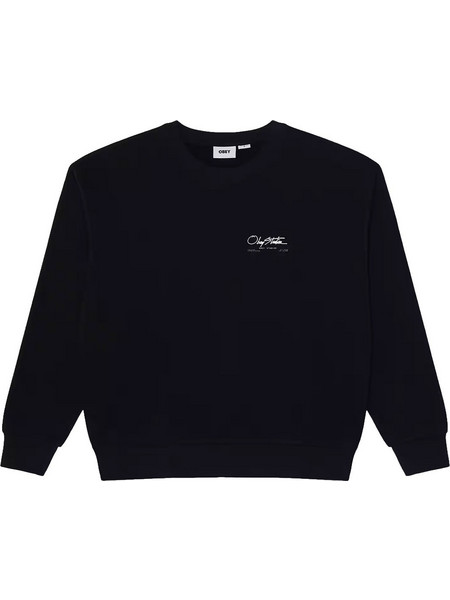 Obey Ανδρικό Φούτερ Μαύρο 111600104-BLK