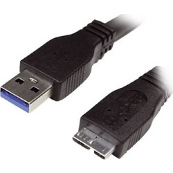MediaRange MRCS153 Καλώδιο USB-A Male 3.0 to USB-B Micro Male 1m Black