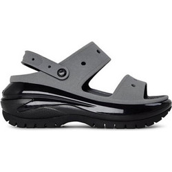 Crocs Mega Crush Γυναικεία Σανδάλια Γκρι 220709-03