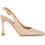 Primadonna Γόβες Slingback Λουστρίνι με Λεπτό Ψηλό Τακούνι Nude 41201VE