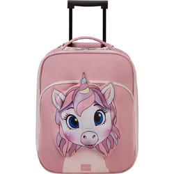Samsonite Sammies Unicorn Tess 160184-B015 Βαλίτσα Καμπίνας 45x36x19cm με 2 Ρόδες Ροζ