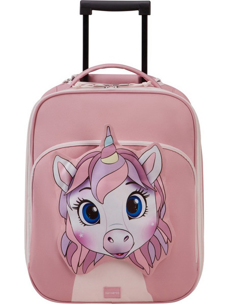 Samsonite Sammies Unicorn Tess 160184-B015 Βαλίτσα Καμπίνας 45x36x19cm με 2 Ρόδες Ροζ