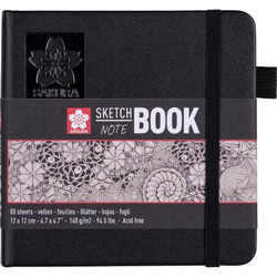 Sakura Sketchbook 12x12cm 140gr/m² 80 Κρεμ Φύλλα