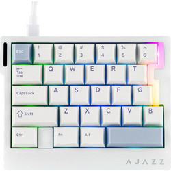 Ajazz AK029 Μηχανικό Gaming Keypad με Ice Land Διακόπτες RGB White Blue