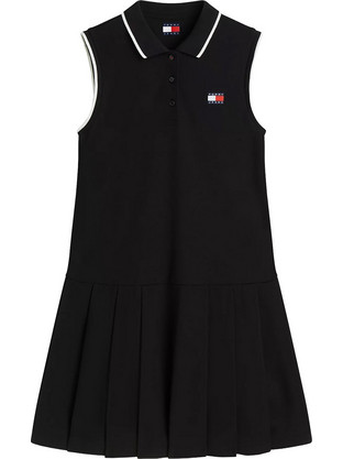 Tommy Hilfiger Mini Καλοκαιρινό Καθημερινό Φόρεμα Μαύρο DW0DW22839-BDS