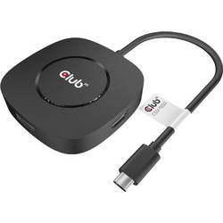 CLUB3D CSV-1550 USB-C Docking Station με DisplayPort και Σύνδεση 3 Oθονών