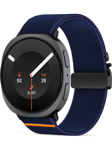 Tech-Protect Nylon Clasp Λουράκι Υφασμάτινο Navy Blue (Samsung Galaxy Watch 9 / 8 / Classic)