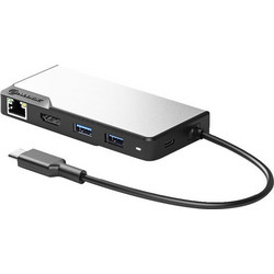 Alogic UCFUPRGVV2-SGR USB-C Docking Station με HDMI PD Ethernet