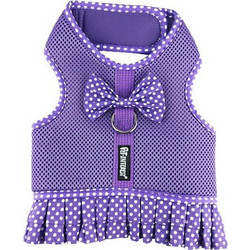 Pet Interest Dots Mesh Skirt Σαμαράκι Σκύλου Γιλέκο Μωβ XL