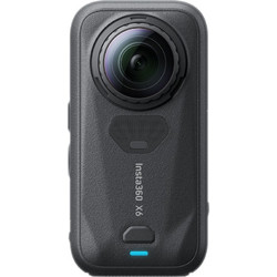Insta360 X6 Action Camera 360° Υποβρύχια με WiFi και Οθόνη 2.32" Μαύρη