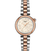 Tissot Desir Γυναικείο Ρολόι με Ασημί Ροζ Χρυσό Μεταλλικό Μπρασελέ T152.010.22.116.01