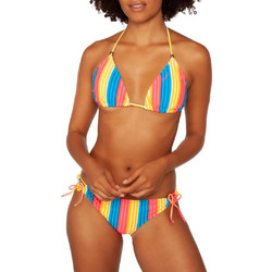 Protest Bikini Set Τριγωνάκι Κόκκινο Μπλε Κίτρινο 7627401-566