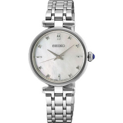 Seiko Conceptual Γυναικείο Ρολόι με Ασημί Μεταλλικό Μπρασελέ HGH005P1