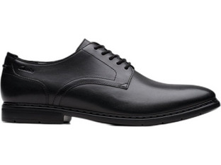 Clarks Banbury Ανδρικά Σκαρπίνια Derby Δερμάτινα Μαύρα 26183659