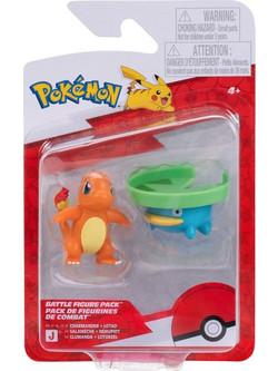 Jazwares Pokemon Battle Figure Pack Charmander & Lotad