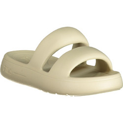 Fila Γυναικείες Παντόφλες Καλοκαιρινές Flatforms Μπεζ FFW0596-70027