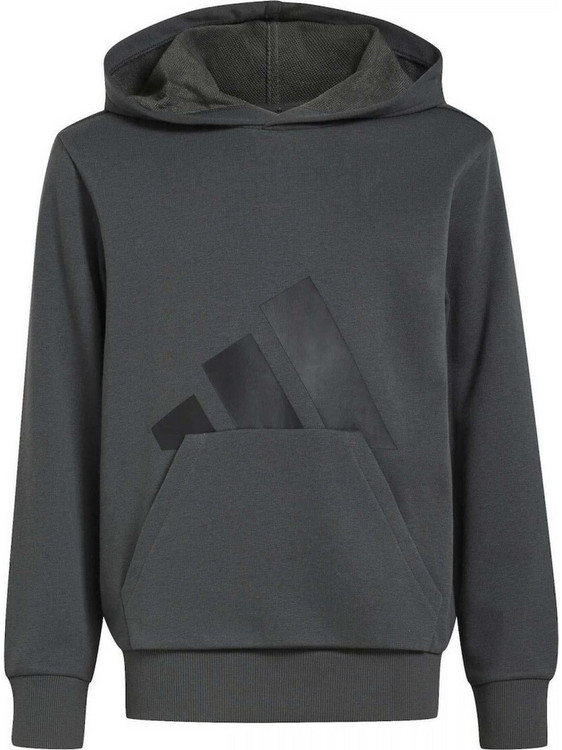 Adidas Παιδικό Φούτερ με Κουκούλα Ανθρακί KT3375