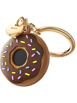 Hoco DI78 Donut Anti-Lost Tracker Apple Find My Brown 1 Pack