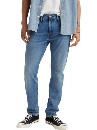 Levi's 502 Ανδρικό Τζιν Παντελόνι Ελαστικό Κανονική Εφαρμογή Μπλε 29507-1481