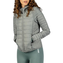 GSA Γυναικείο Μπουφάν Puffer Μακρύ Ανθρακί 236965-5842