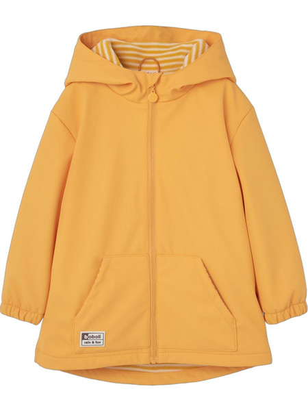 Boboli Παιδικό Μπουφάν Χειμωνιάτικο Softshell Αδιάβροχο Κίτρινο 694021-1189