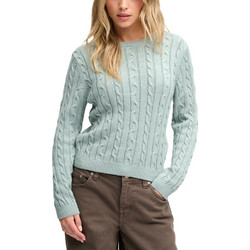 Superdry Γυναικεία Πλεκτή Μπλούζα Πράσινο Mint W6110801A