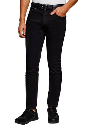 Tommy Jeans Ανδρικό Τζιν Παντελόνι Slim Εφαρμογή Μαύρο DM0DM23478-1BZ