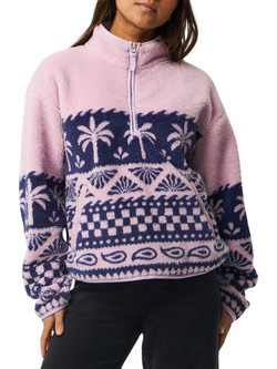 Rip Curl Γυναικείο Φούτερ Fleece Ροζ 0EKWFL-0108