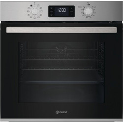 Indesit IO K78PU X Φούρνος Ηλεκτρικός Άνω Πάγκου 71lt με Πυρόλυση 59.5cm