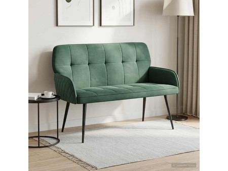 vidaXL Διθέσιος Καναπές Βελούδινος Βεραμάν 115x58x86cm 42051062