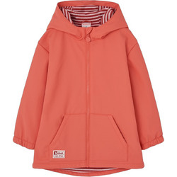 Boboli Παιδικό Μπουφάν Χειμωνιάτικο Softshell Αδιάβροχο Αντιανεμικό Κοραλί 694009-3855