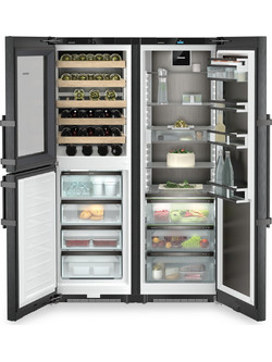 Liebherr Peak XRCbs 5295 Ψυγείο Ντουλάπα 303lt Full No Frost Υ185.5xΠ120.4xΒ67.5cm Inox