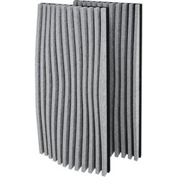 t.akustik PET Parametric Absorber 120 AZ 60x120x2.5cm 2τμχ Grey