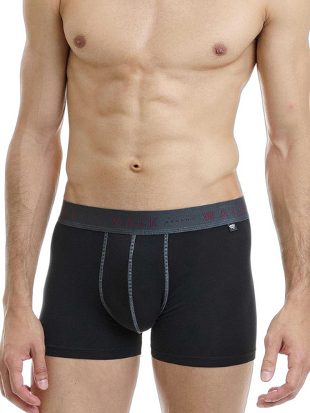 Walk Ανδρικά Μποξεράκια Σετ 2Pack Μαύρα W1776-0202