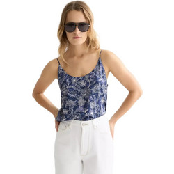 Scotch & Soda Γυναικείο Καλοκαιρινό Top Navy Μπλε U9A01278T-497