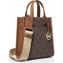 Michael Kors Γυναικείο Τσαντάκι Χειρός από Δερματίνη Σοκολατί 38S6G3GC0BBRN